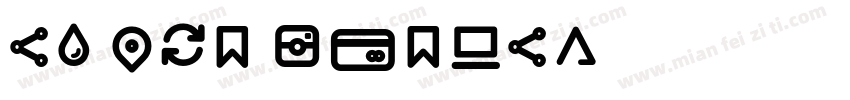 sF Pro Icons字体转换